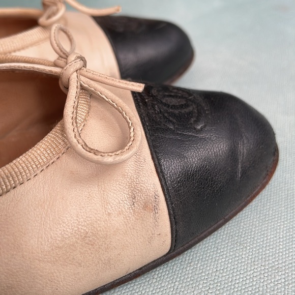 Vintage Chanel Flats Ballerinas - Picture 9 of 16